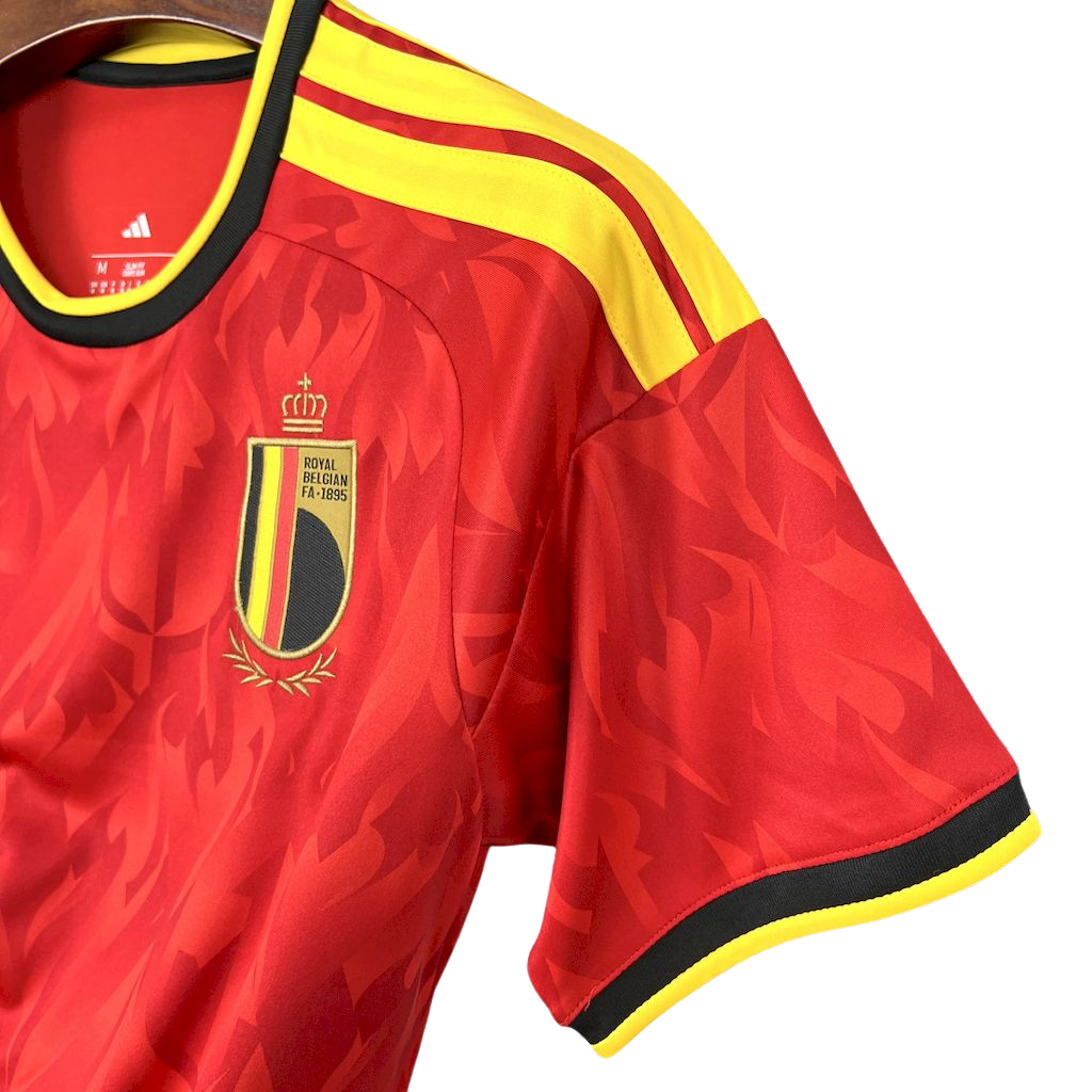 Camisa Bélgica I COPA DO MUNDO 2026 Torcedor Masculina