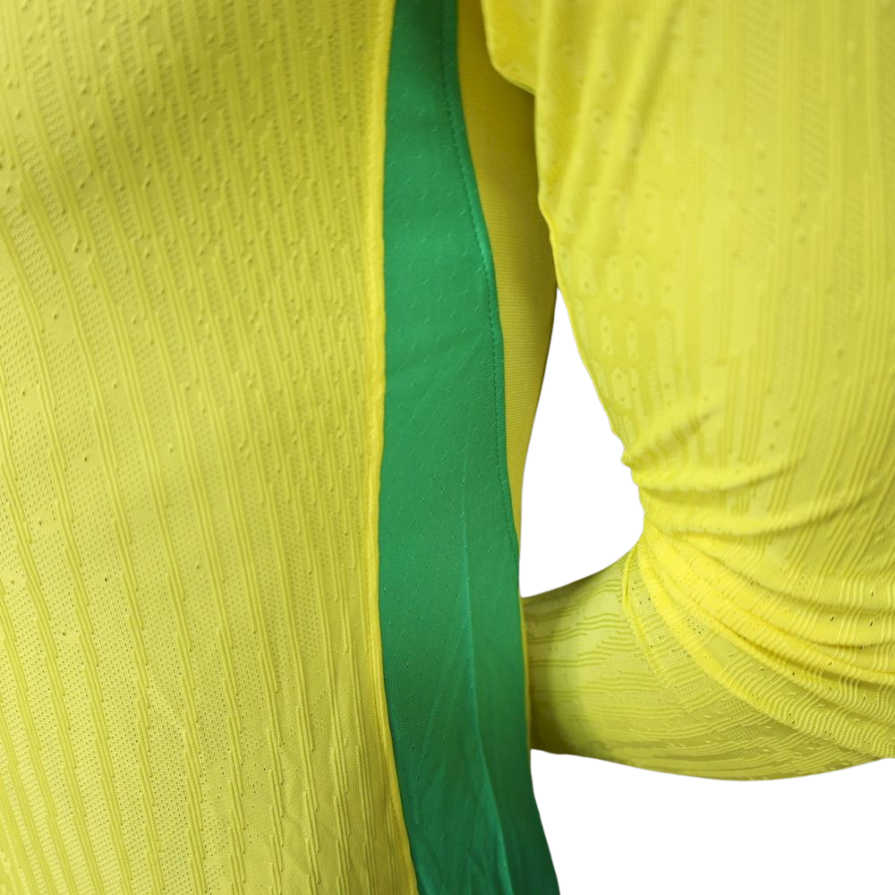 Camisa Brasil l Manga Longa 2025/26 Jogador Masculina