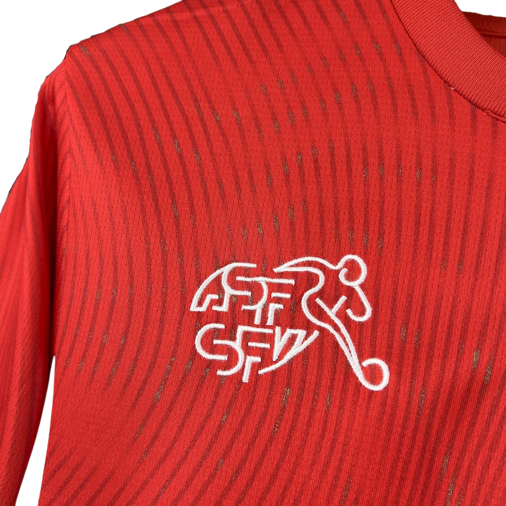 Camisa Suíça I COPA DO MUNDO 2026 Torcedor Masculina