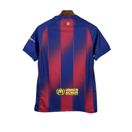 camisa-barcelona-l-2025-26-torcedor-masculina-camiseta-champions-league-lancamento-europeu-primeira-home-oficial-vermelha-e-azul-lamine-yamal-raphinha-spotify-nike
