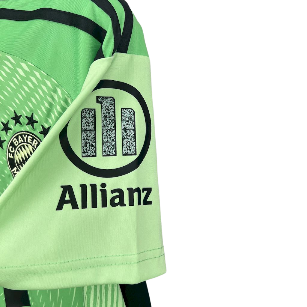 camisa-bayern-goleiro-2025-26-torcedor-masculina-camiseta-champions-league-lancamento-europeu-goleiro-oficial-verde-neon-t-fc-bayern-munchen-bayern-de-munich-munique-adidas
