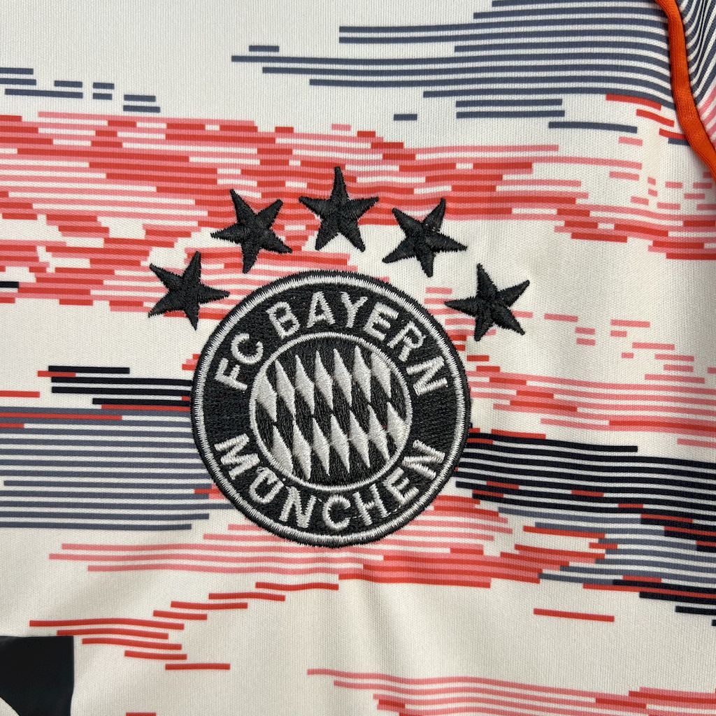 camisa-bayern-ll-2025-26-torcedor-masculina-camiseta-champions-league-lancamento-europeu-segunda-away-oficial-adidas-t-fc-bayern-munchen-bayern-de-munique-munich-adidas-tons-terrosos-cinza-marrom-terracota-laranja-terra-branca-off-white