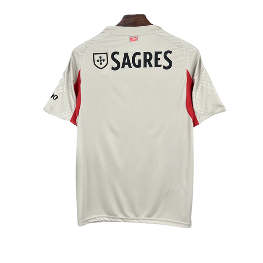 camisa-benfica-ll-2025-26-torcedor-masculina-camiseta-champions-league-lancamento-europeu-segunda-away-oficial-primeira-liga-portugal-emirates-fly-better-adidas-betano-branca-vermelha-preta