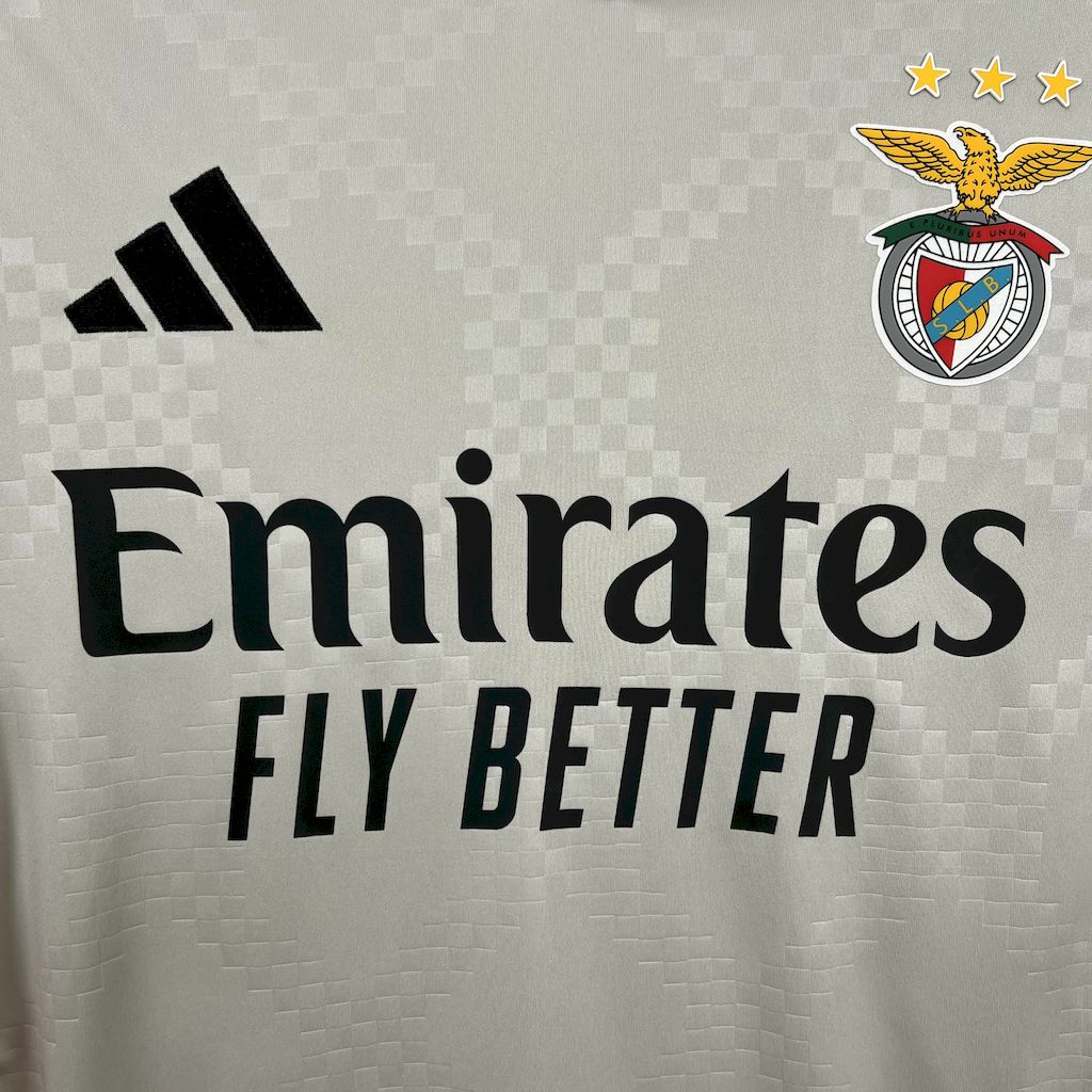 camisa-benfica-ll-2025-26-torcedor-masculina-camiseta-champions-league-lancamento-europeu-segunda-away-oficial-primeira-liga-portugal-emirates-fly-better-adidas-betano-branca-vermelha-preta