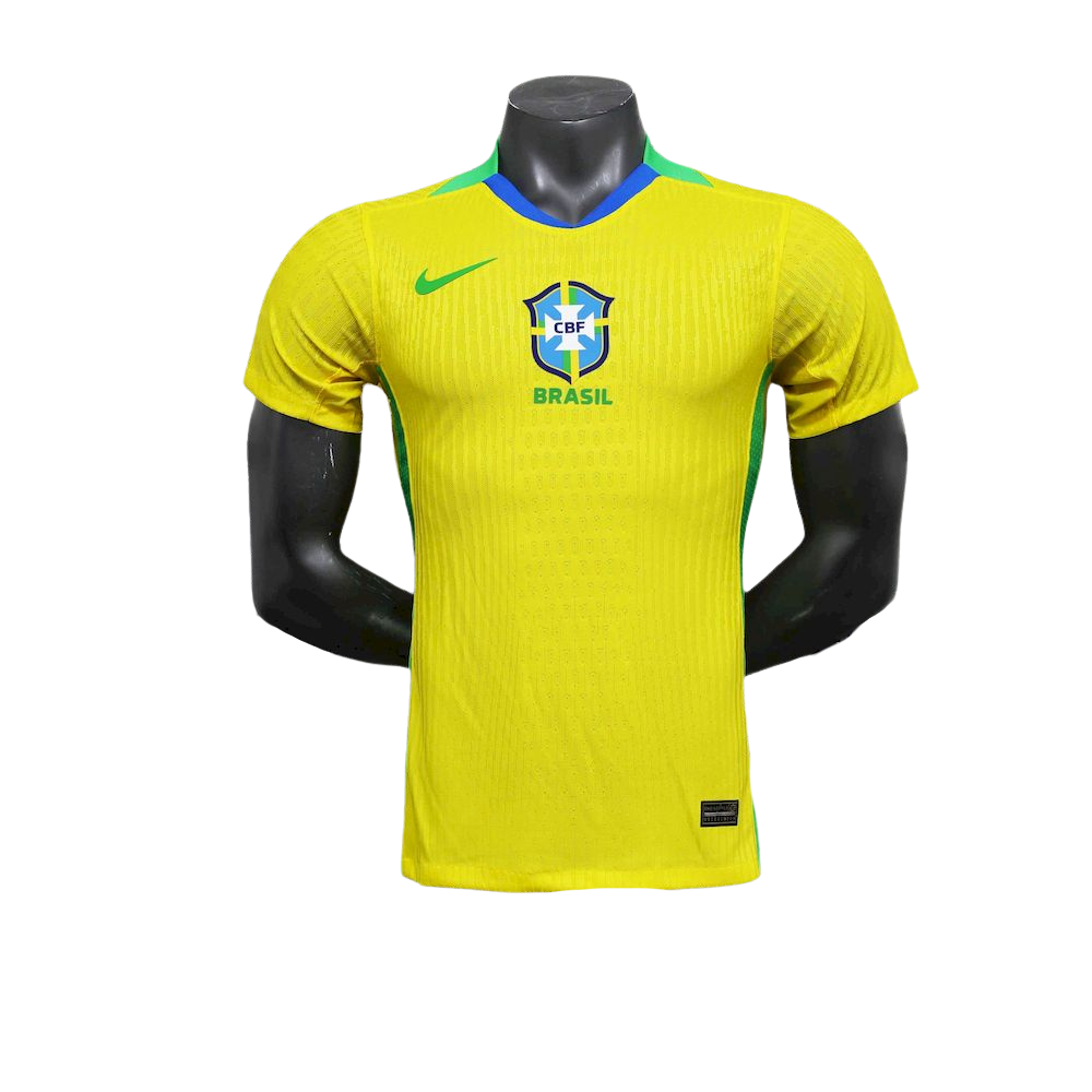 camisa-brasil-2025-amarela-jogador camisa-seleção-brasileira-2026-casa-jogador uniforme-brasil-jogador-amarelo camisa-cbf-2025-performance copa-do-mundo camiseta-brasil-jogador-2026