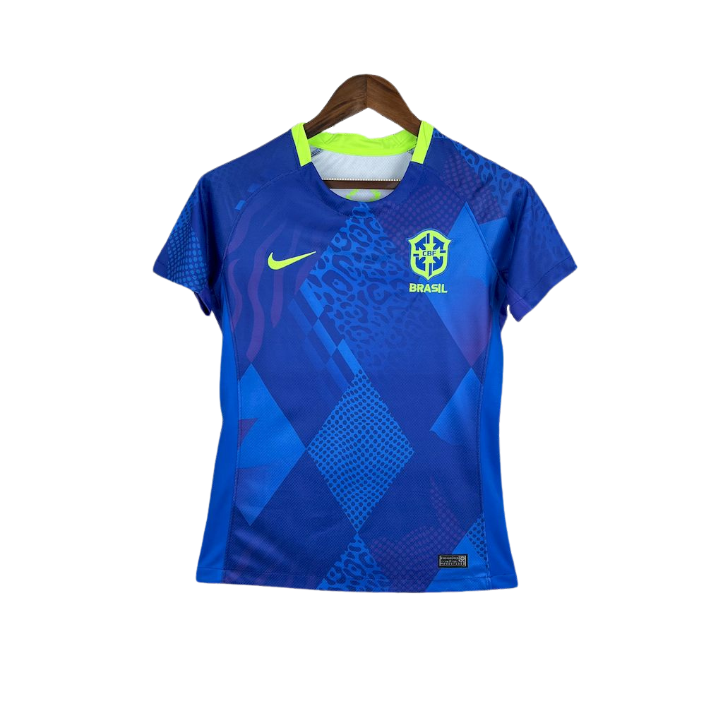 camisa-brasil-feminina-2025-azul baby-look-seleção-brasileira-2026-reserva uniforme-brasil-feminino-azul camisa-cbf-feminina-nova-azul copa-do-mundo camiseta-brasil-feminina-2025