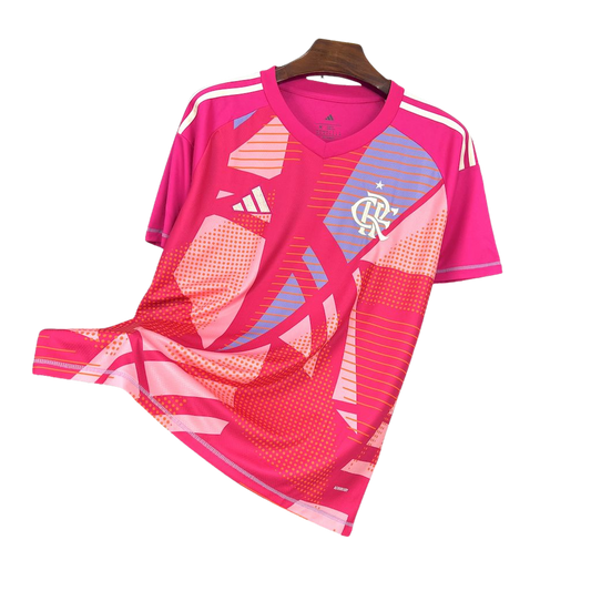 camisa-flamengo-goleiro-ii-2025-26-torcedor-masculina-camiseta-lancamento-segunda-away-oficial-nova-rosa-lilas-roxa-adidas-mengao-rubro-negro-listras-branca