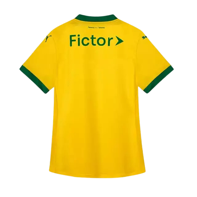 camisa-nova-palmeiras-verdão-sporting-bet-puma-allianz-park-amarela-e-verde-2025/26-terceira-third-lançamento-brasileiro
