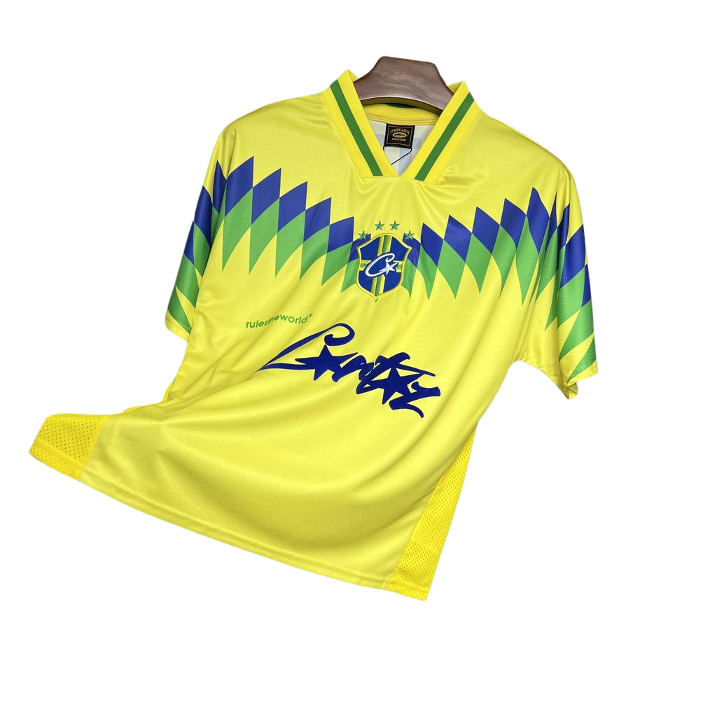 camisa-retrô-brasil-1995-amarela camisa-brasil-1995-losangos uniforme-brasil-tetra-estrela camisa-cbf-1995-retrô camisa-seleção-brasileira-retrô copa-do-mundo camiseta-brasil-1995