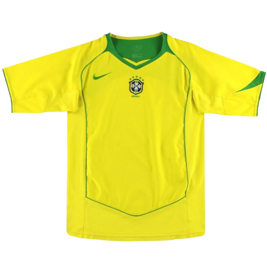camisa-retrô-brasil-2004-amarela camisa-seleção-brasileira-2006 uniforme-brasil-penta-amarelo camisa-cbf-total-90 copa-do-mundo camiseta-brasil-vintage-2005