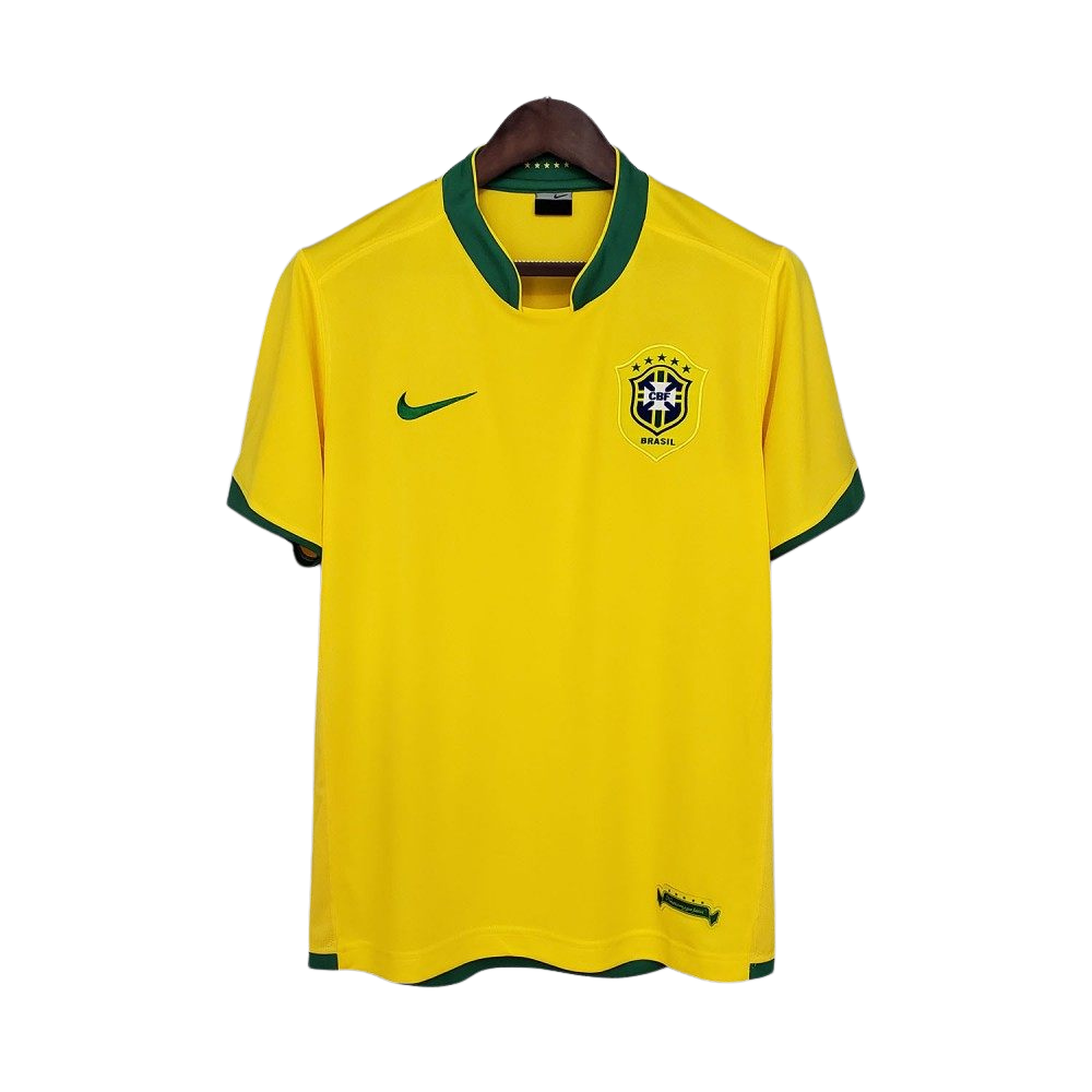 camisa-retrô-brasil-2006-amarela camisa-seleção-brasileira-2006 uniforme-brasil-penta-2006 camisa-cbf-retrô-2006 copa-do-mundo camiseta-brasil-clássica-2006