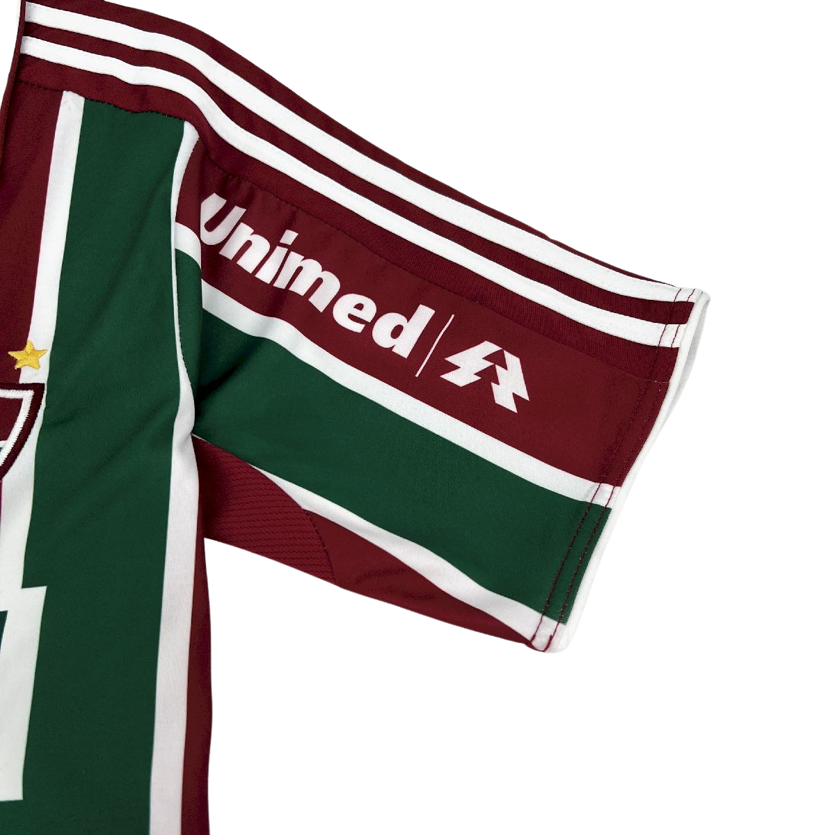 camisa-retro-fluminense-i-2010-modelo-classico-camiseta-primeira-home-oficial-tricolor-listras-listrado-brano-verde-vinho-grena-vermelha-unimed-adidas