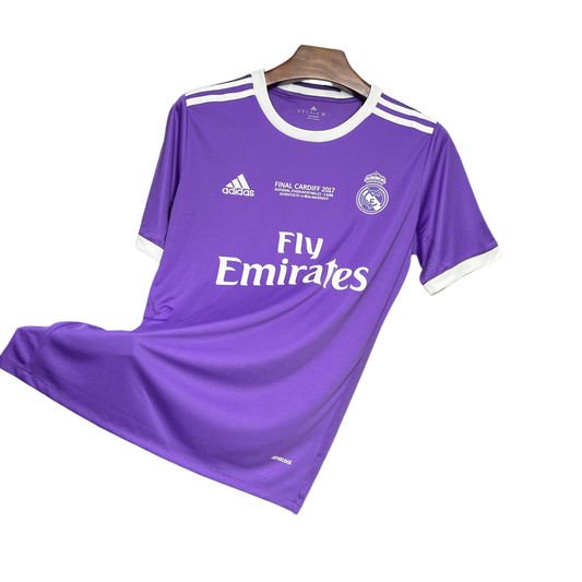 camisa-retro-real-madrid-il-2016-17-antiga-away-segunda-oficial-europeu-uniforme-camiseta-final-champions-league-cardiff-2017-uefa-cr7-cristiano-ronaldo-roxa-roxo-adidas-fly-emirates
