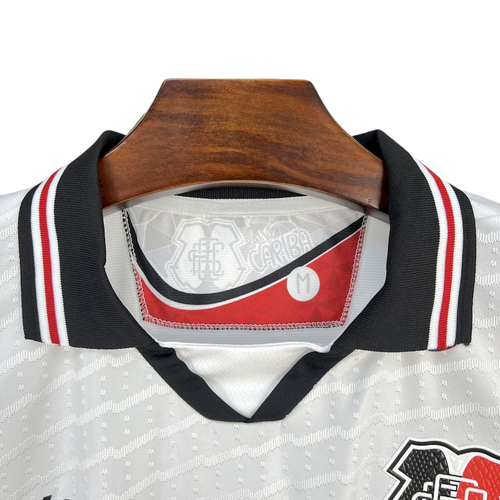 camisa-santa-cruz-ll-2025-26-torcedor-masculina-camiseta-lancamento-volt-vermelha-branca-preta-vermelho-branco-preto-away