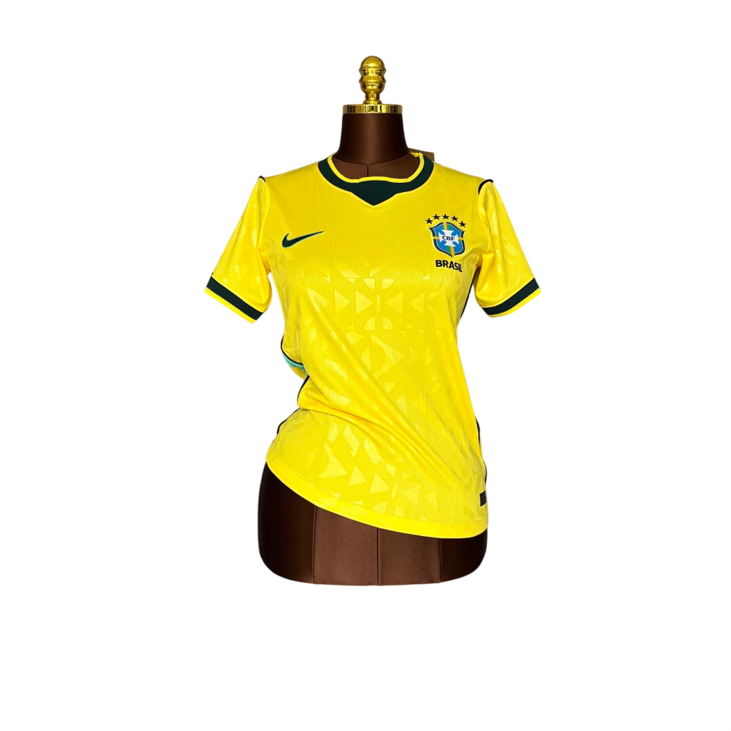Camisa Brasil Titular COPA DO MUNDO 2026 Jogador Feminina