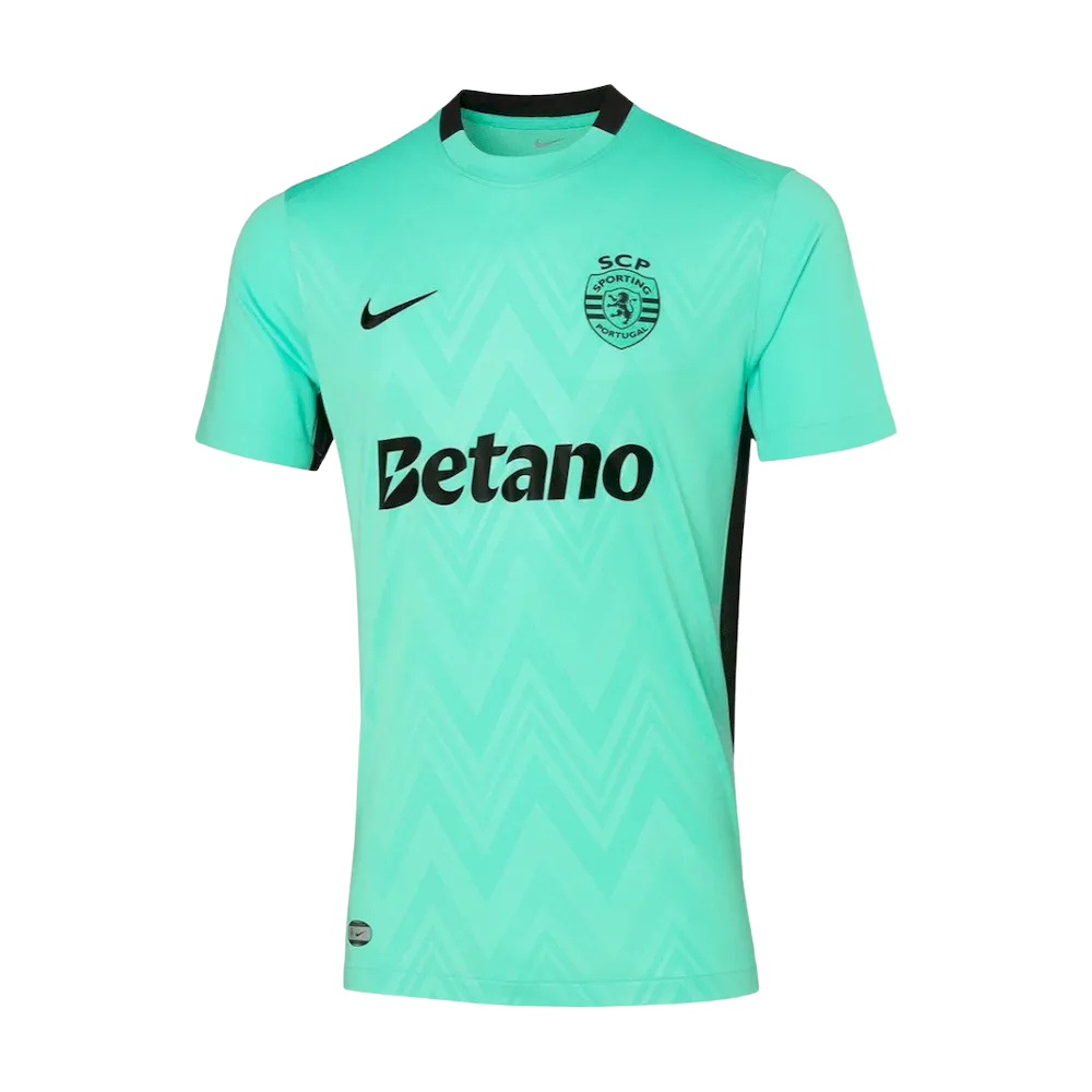 camisa-sporting-lll-2025-26-torcedor-masculina-camiseta-champions-league-lancamento-europeu-verde-agua-azul-ceano-betano-nike-sporting-portugal-scp-third