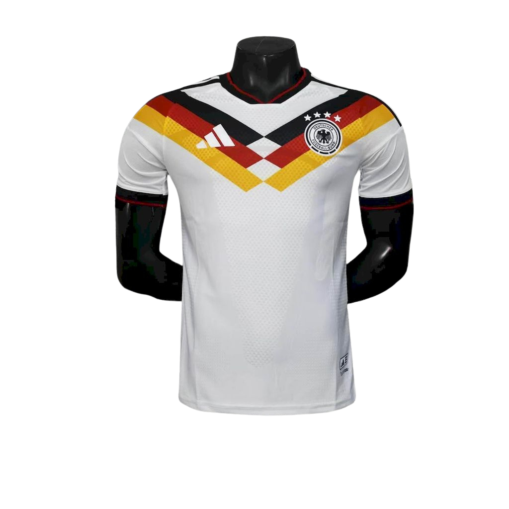 camisa alemanha 2026 titular player version branca camiseta seleção alemã masculina nova atual copa do mundo uniforme jogador futebol alemanha premium