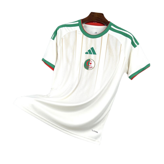 camisa argelia 2026 titular branca verde camiseta seleção argelina masculina nova atual copa do mundo uniforme jogo futebol argelia premium