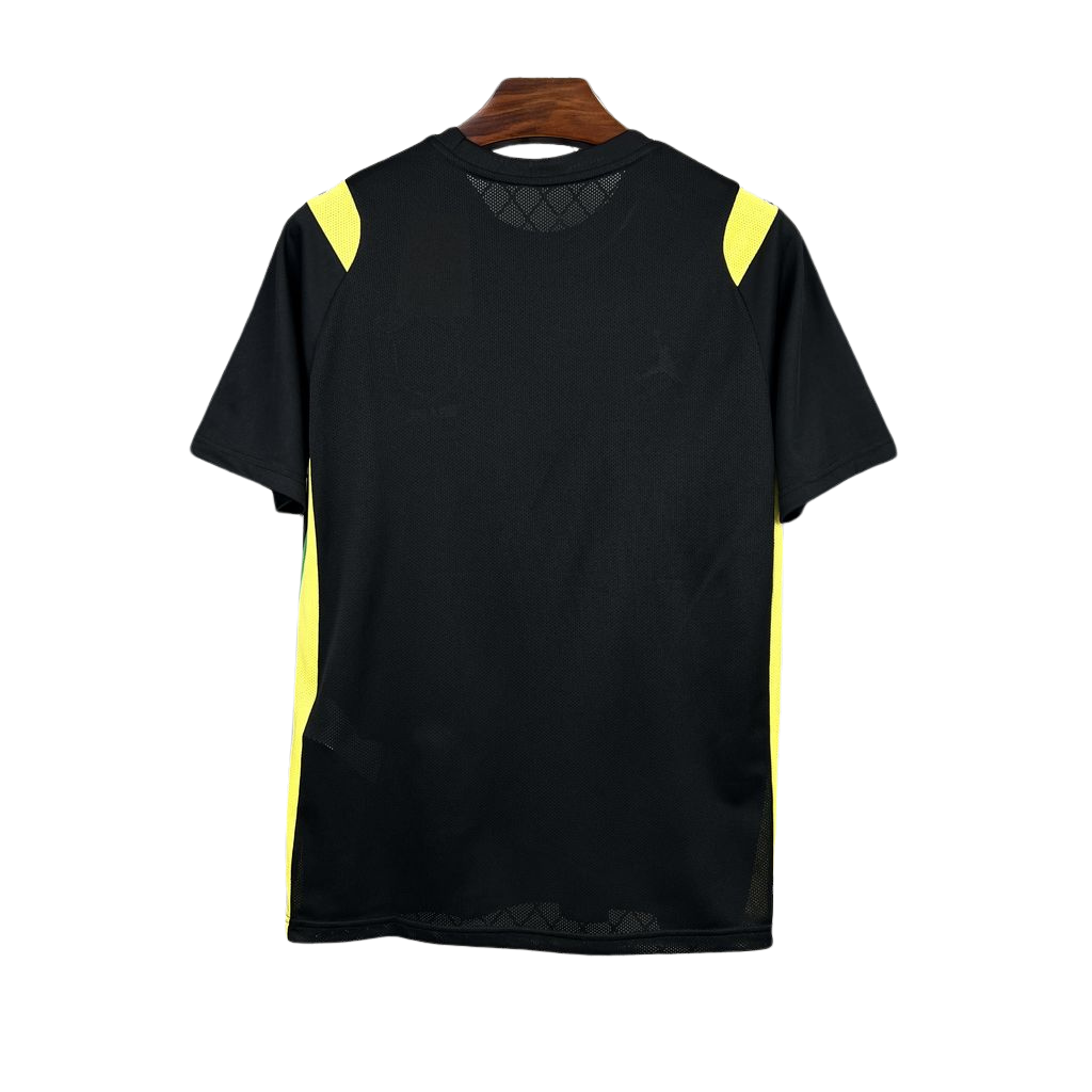 camisa brasil 2026 preta jordan pre match camisa seleção brasileira preta masculina treino