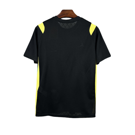 camisa brasil 2026 preta jordan pre match camisa seleção brasileira preta masculina treino