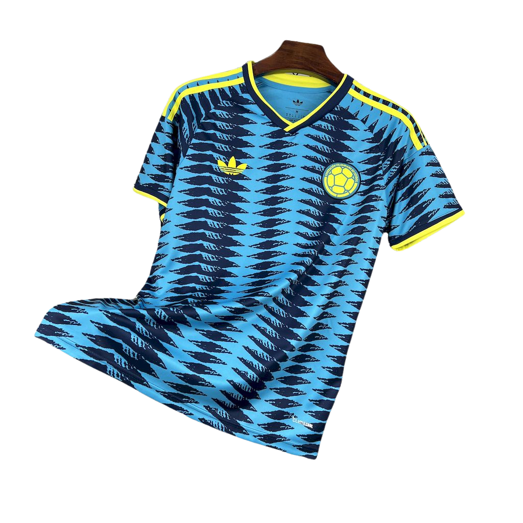 camisa colombia 2026 away camiseta seleção colombiana masculina nova atual copa do mundo uniforme jogo futebol colombia premium