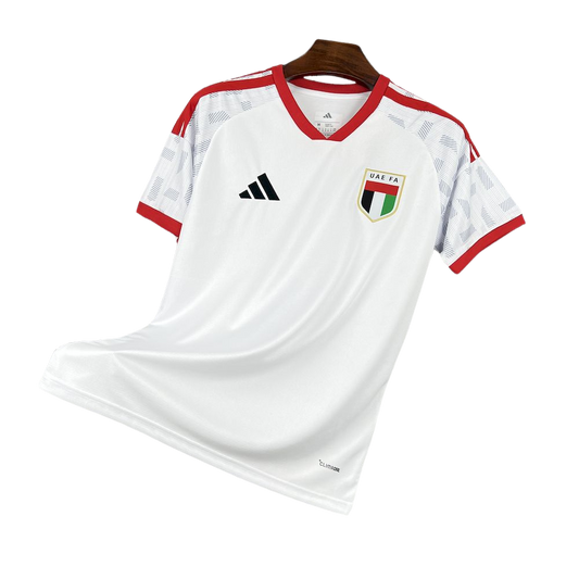 camisa emirados arabes 2026 titular branca camiseta seleção emirados masculina nova atual copa do mundo uniforme jogo futebol emirados arabes premium