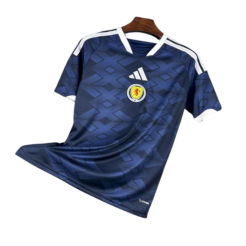 camisa escocia 2026 titular azul camiseta seleção escocesa masculina nova atual copa do mundo uniforme jogo futebol escocia premium