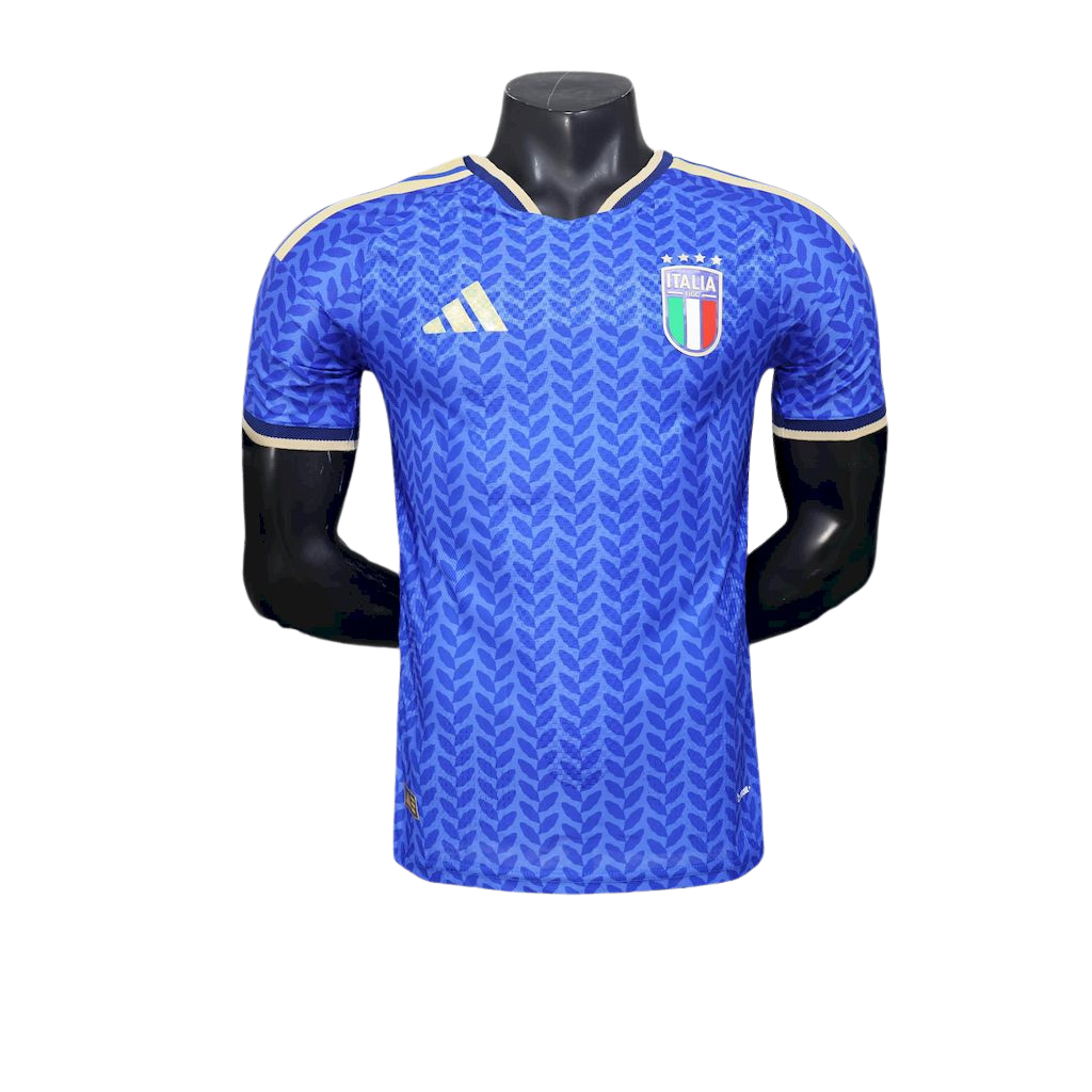 camisa italia 2026 titular player version azul camiseta seleção italiana masculina nova atual copa do mundo uniforme jogador futebol italia premium