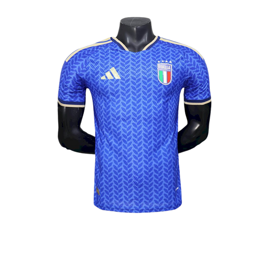 camisa italia 2026 titular player version azul camiseta seleção italiana masculina nova atual copa do mundo uniforme jogador futebol italia premium