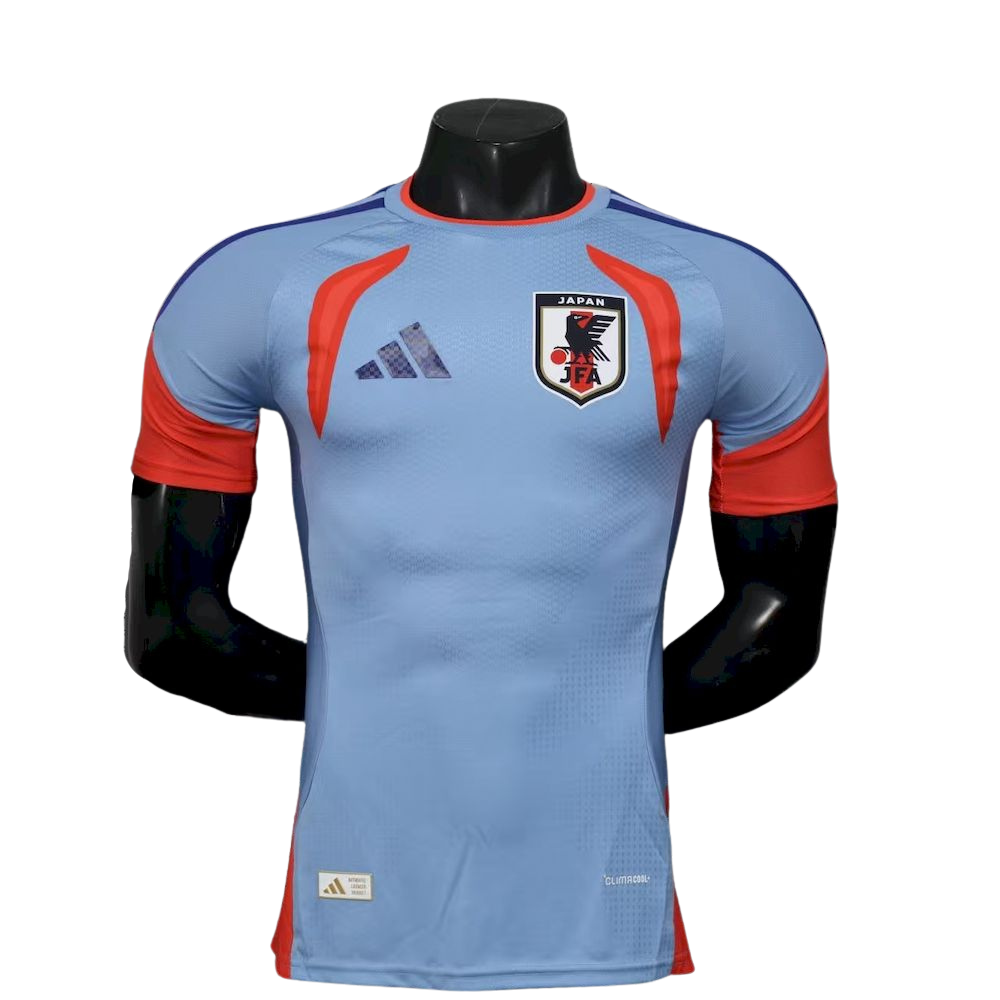 camisa japao 2026 away player version branca listras coloridas camiseta seleção japonesa masculina nova atual copa do mundo uniforme jogador futebol japan premium