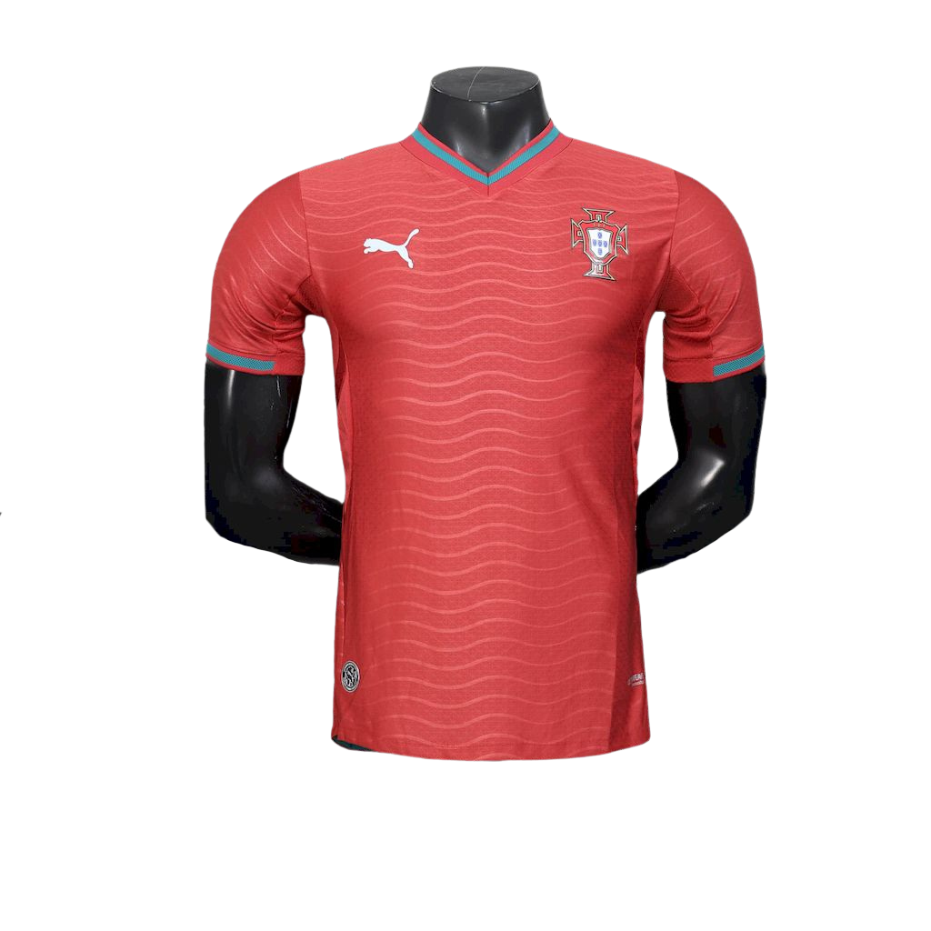 camisa portugal 2026 home vermelha player version camiseta seleção portuguesa masculina titular nova atual copa do mundo uniforme jogo futebol portugal premium