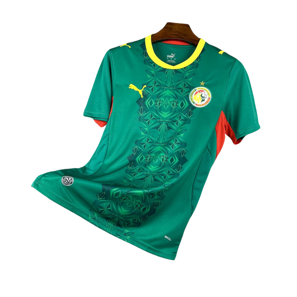 camisa senegal 2026 away verde camiseta seleção senegalesa masculina nova atual copa do mundo uniforme reserva futebol senegal premium