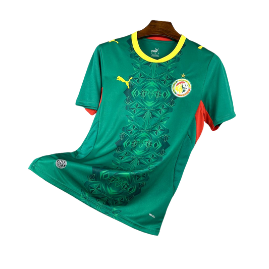 camisa senegal 2026 away verde camiseta seleção senegalesa masculina nova atual copa do mundo uniforme reserva futebol senegal premium