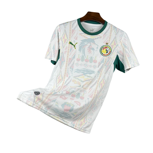 camisa senegal 2026 home verde amarelo vermelho camiseta seleção senegalesa masculina titular nova atual copa do mundo uniforme jogo futebol senegal premium