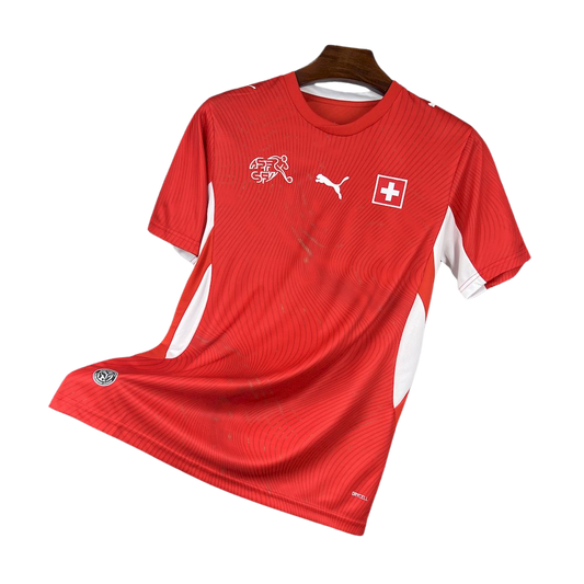 camisa suica 2026 titular vermelha camiseta seleção suiça masculina nova atual copa do mundo uniforme jogo futebol suica premium