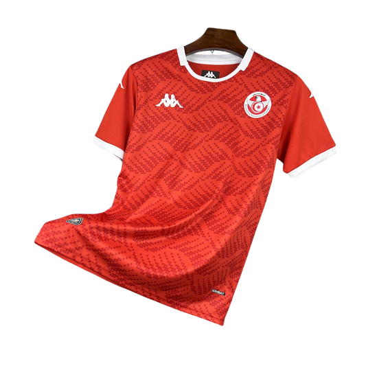 camisa tunisia 2026 titular branca vermelha camiseta seleção tunisiana masculina nova atual copa do mundo uniforme jogo futebol tunisia premium