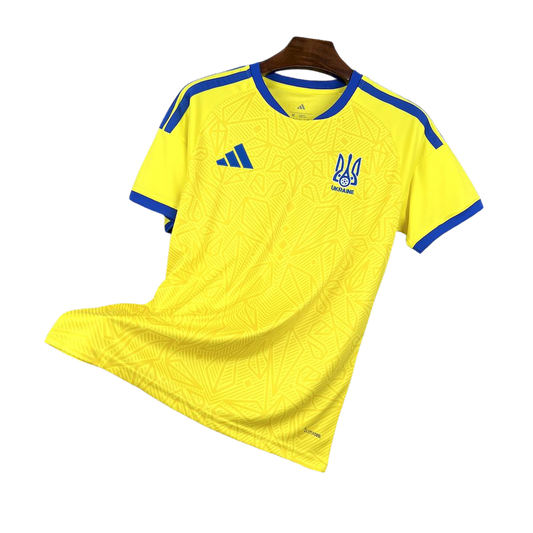 camisa ucrania 2026 titular azul amarelo camiseta seleção ucraniana masculina nova atual copa do mundo uniforme jogo futebol ucrania premium