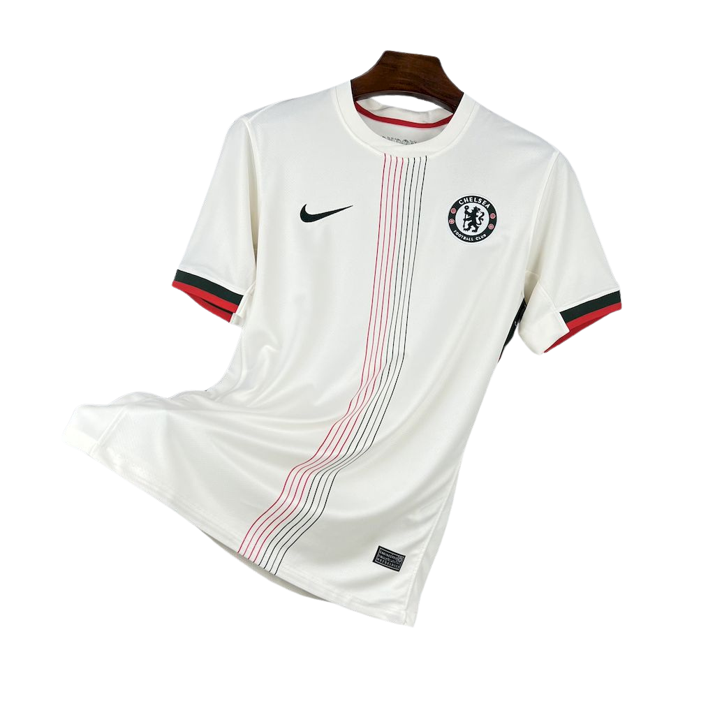 -camiseta-Chelsea-branca-listrada-mundial-palmer-2025-2026-champions-league-lancamento-europeu-segunda-away-oficial