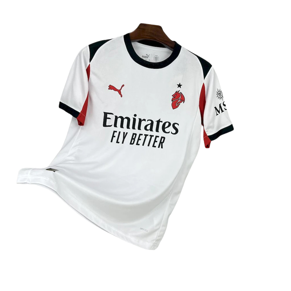 -camiseta-champions-league-lancamento-europeu-primeira-home-oficial-AC-Milan-Serie-A-branca-