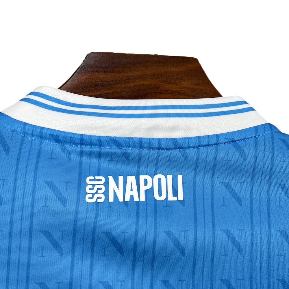 Camisa Napoli I 2025/26 Torcedor Masculina