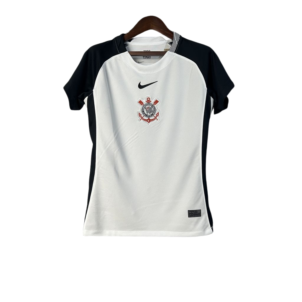 Camisa Nike Corinthians I 2025/26 Torcedor Feminina
