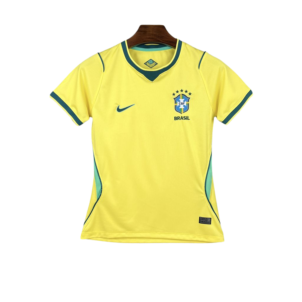 Camisa Brasil COPA DO MUNDO I 2026 Torcedor Feminina