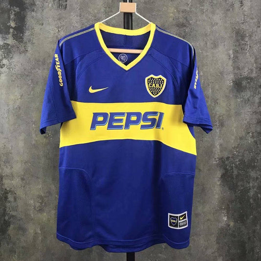 Camisa Retrô Boca Juniors I 2003/04