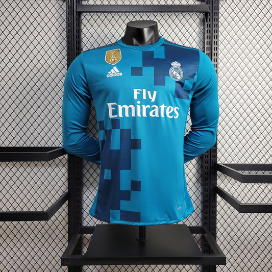 Camisa Retrô Real Madrid Il Manga Longa 2017/2018