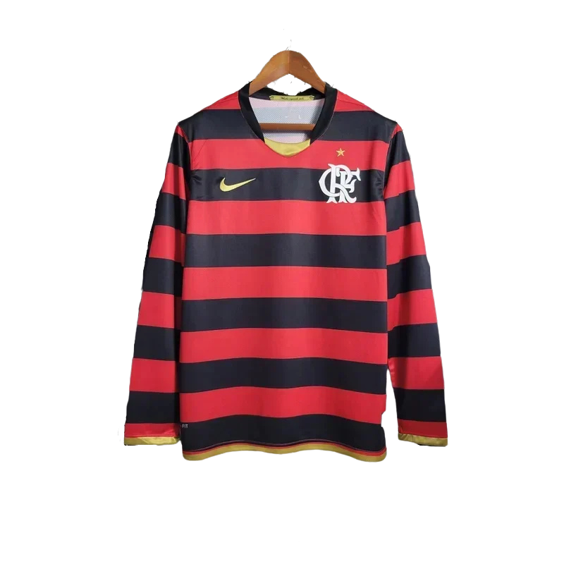Camisa Retrô Flamengo I Manga Longa 2009