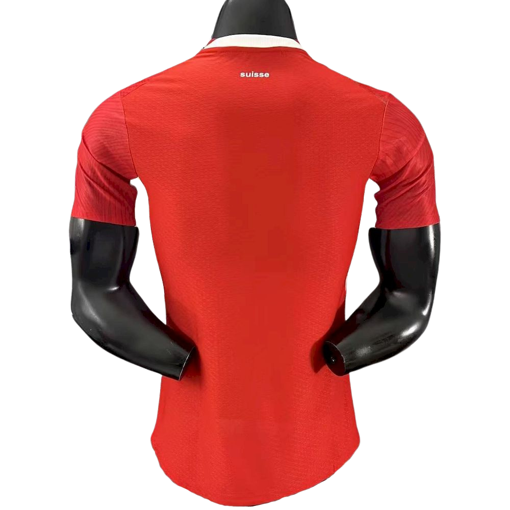 Camisa Suiça I COPA DO MUNDO 2026 Jogador Masculina